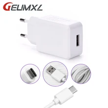 GEUMXL 2.4A ЕС адаптер мобильного телефона зарядное устройство+ type C USB кабель для передачи данных для Xiaomi Redmi Pro 2, для LG G6, для huawei Honor V9