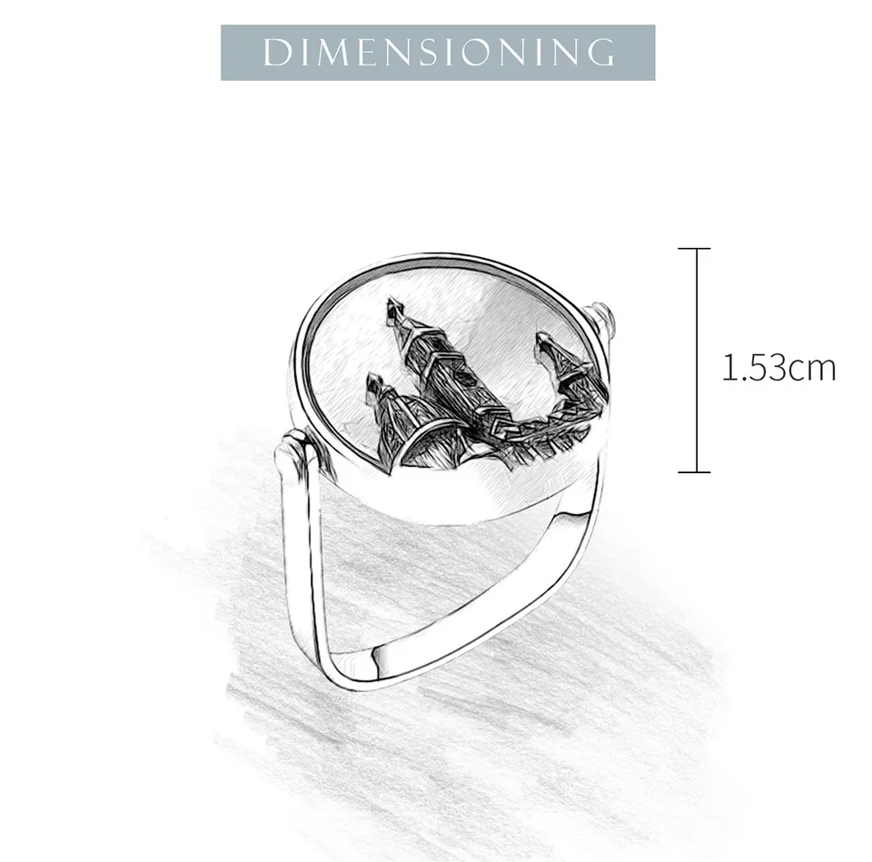Женское кольцо с авантюрином Lotus Fun, кольцо с изображением флорентийского собора с натуральным камнем, ювелирное изделие из серебра 925 пробы