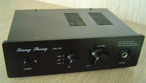 Новая обновленная версия HiFi DAC-01B DAC декодер/наушники/предусилитель коаксиальный Оптический асинхронный XMOS USB
