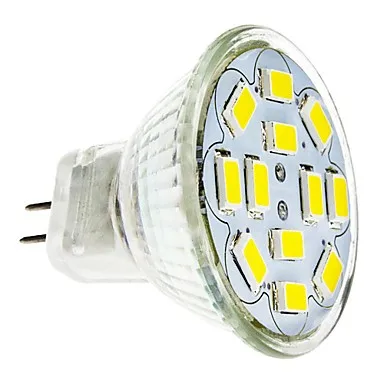 Hrsod 5X GU4 (MR11) 6 Вт 12 SMD 5730 570 lm натуральный белый теплый белый MR11 свет лампы DC 12 В