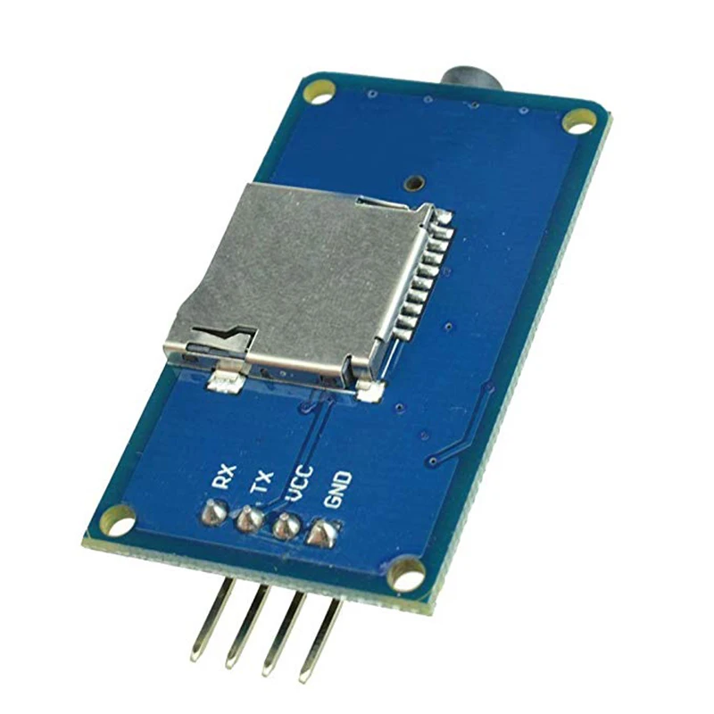 Aokin YX5300 UART ttl серийный MP3 музыкальный плеер модуль Поддержка MP3/WAV Micro SD/SDHC карты для Arduino/AVR/ARM 3,2-5,2 В постоянного тока