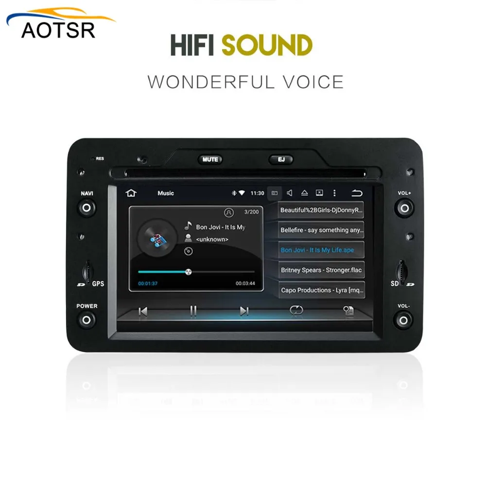 Excellent Android 8.0 Car dvd player head unit For Alfa Romeo Spider Alfa Romeo 159 Brera 159 2006+ Sportwagon GPS Navigation radio stereo 4
