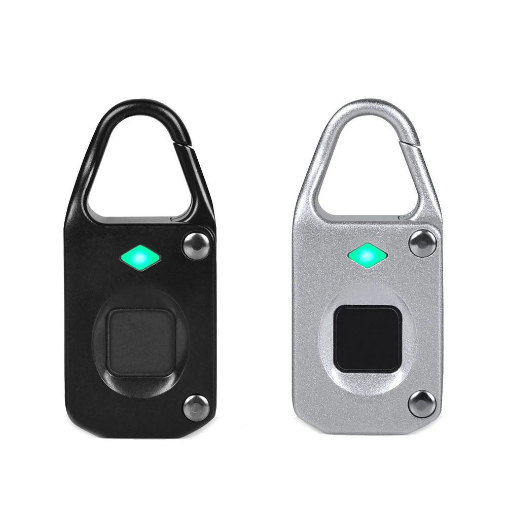 

Home Locker Luggage Dormitory Lock Waterproof Super Long Standby Electronic Padlock Smart Fingerprint Mini Lock 1pc New