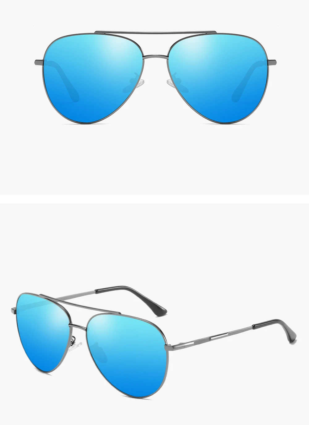 retro fishing blue mirror sunglasses for men summer style driving (13)