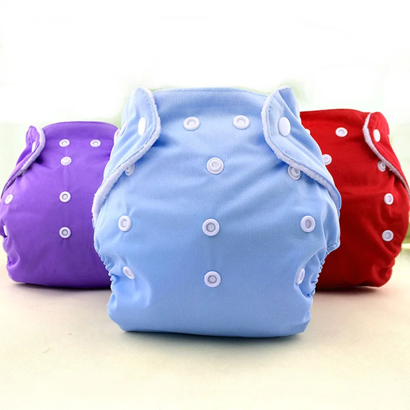 Цена 3 шт. = 1 лот хлопок для новорожденных пеленки Многоразовые Подгузники тренировочные брюки регулируемый размер детская одежда Подгузники мо...