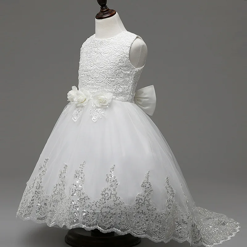 Kids Baby Flower Girls Tutu Dress Party Formal Wedding Bridesmaid Princess Dress