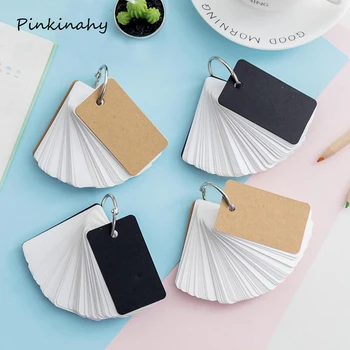

100 sheets Loose leaf Kraft paper memo note Coil pad Vocabulary Learning Stationery Office accessories School supplies
