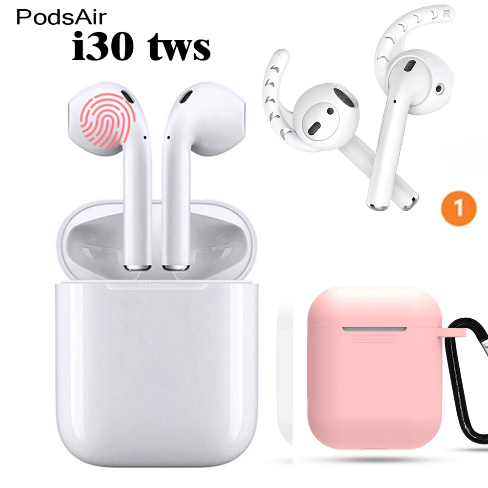 

ear I30 tws wireless Bluetooth Bluetooth 5.0 touch headset box pk xiomi i10 tws i11tws i12 tws tws i30 free shipping