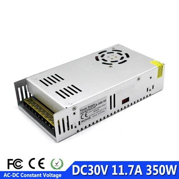 

Regulated DC Power Supply DC 30V 11.7A 350W SMPS Transformer 110V 220V AC to DC30V Power Adapter for Led CNC CCTV Sterppr Motor