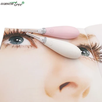 

2PCS/LOT Mini Eyelash Curling Styling Beauty Tools USB Chargeable Electric Heating Eyelashes Brush Curler for Girls