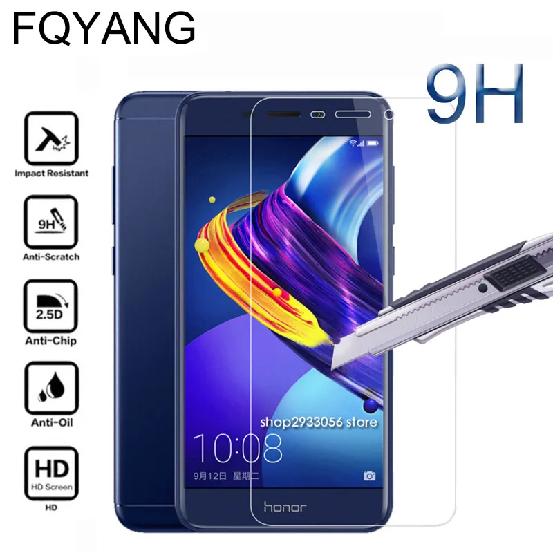 Закаленное стекло FQYANG 9H 0 26 мм для HUAWEI NOTE 10 9 4 PLAY V8 V9 V10 Lite 8lite View 9N 9i Защитная пленка
