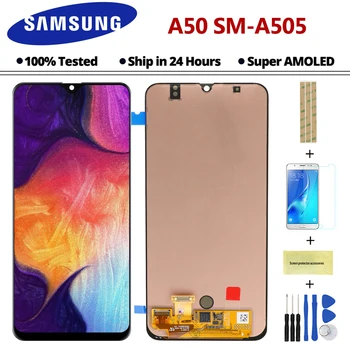 

Super AMOLED LCDs For Samsung Galaxy A50 A505F/DS A505F A505FD LCD Display Touch Screen Digitizer Assembly For Samsung A50 lcd