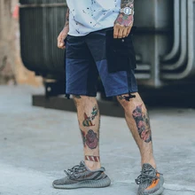 HOQIXIN новые брюки карго мужские летние дизайнерские камуфляжные шорты в стиле милитари Homme хлопковая модная брендовая одежда 1802