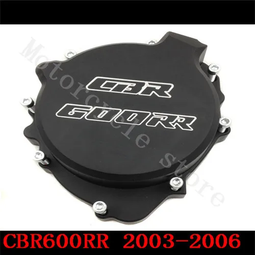 Подходит для Honda CBR600RR CBR600 F5 2003 2004 2005 2006 крышка статора двигателя мотоцикла черная