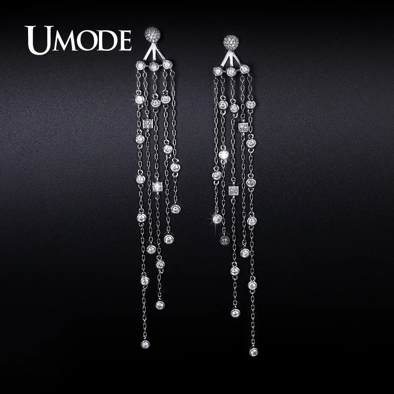 font b UMODE b font 2016 New Arrival Fashion Imitation Diamond Dangle font b Earrings