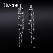 UMODE 2016 New Arrival Fashion Imitation Diamond Dangle Earrings For Women Jewelry Boucle D’Oreille Femme Christmas Gift AUE0240
