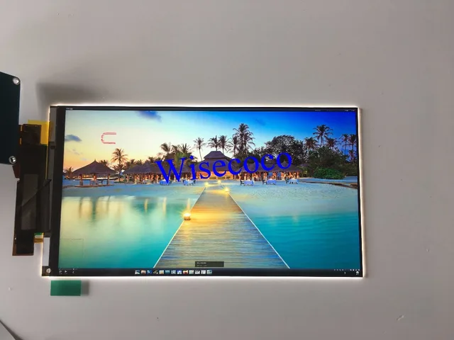 Cheap Original new 2160x3840 5.5 inch 4k  For Wanhao duplicator 7 DLP 3D printer LCD screen display panel (removed backlight)