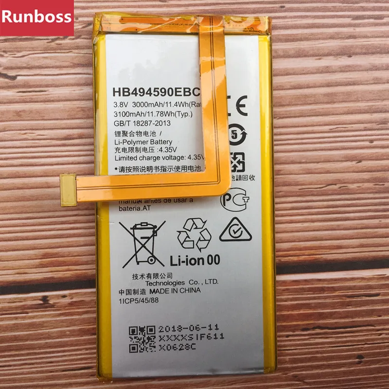Аккумулятор HB494590EBC для Huawei Ascend Honor 7 встроенный литий ионный аккумулятор
