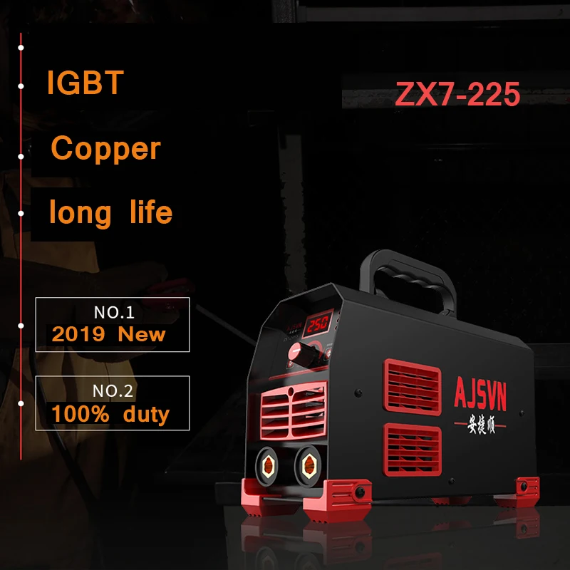 IGBT Электрический мини AC 220 В сварочный аппарат, портативный ZX7-225 дуговой сварки машины 3,2 мм электрод