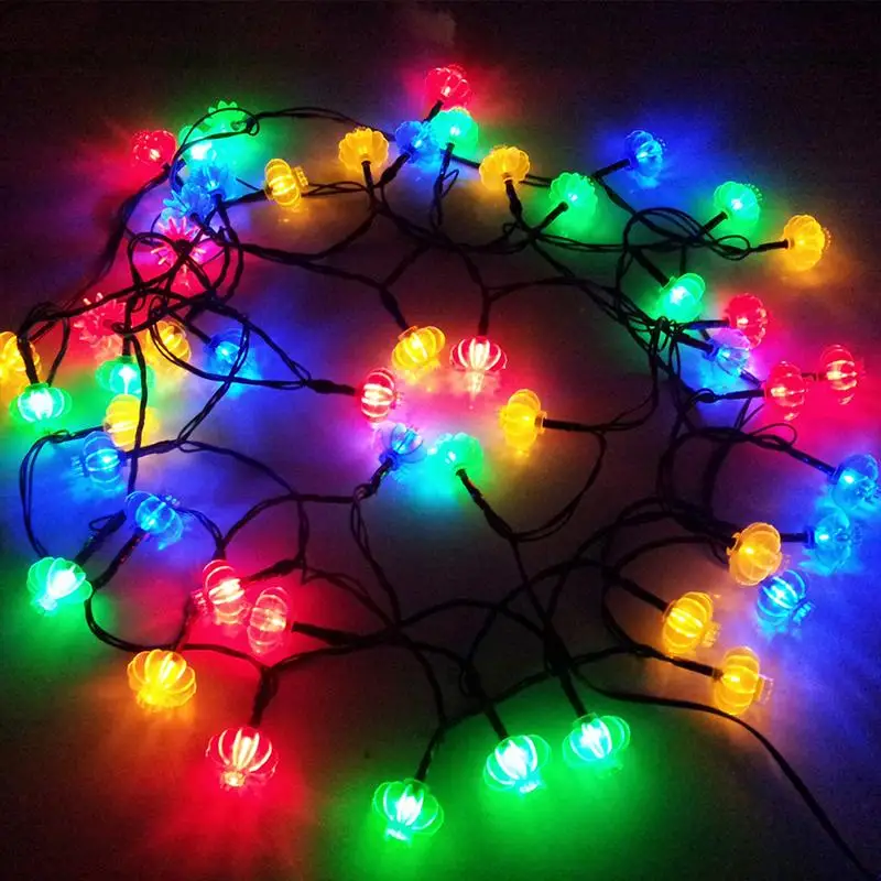 

Solar String Lights Outdoor Decorative Waterproof 50 Colorful LEDs Lantern Landscape Lamp for Patio Outside Party Yard Festival