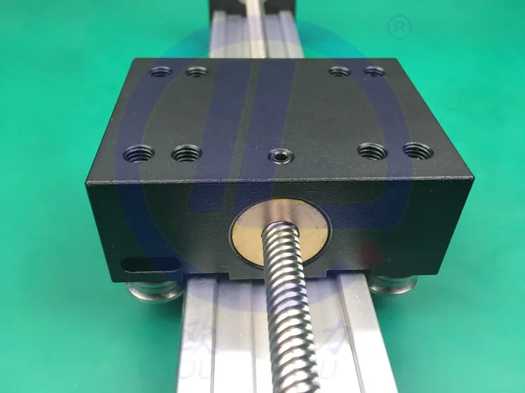 

STK Effective Travel 250mm T8*8 8MM T-screw Ball Screw Linear Guide Moving Table Slide Rail+57 Motor Nema 23 Stepper Motor CNC