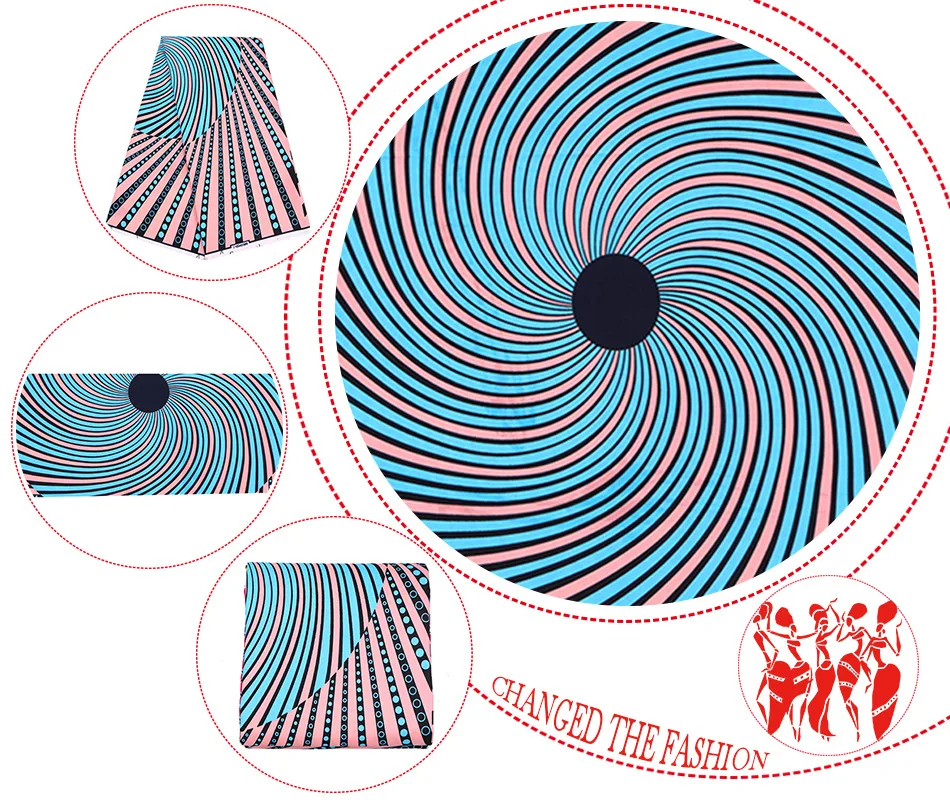 Она любит Анкару африканская вощеная ткань принтом бинтареалвоска полиэстер африканская восковая ткань для платья вечерние Diy Швейные материалы