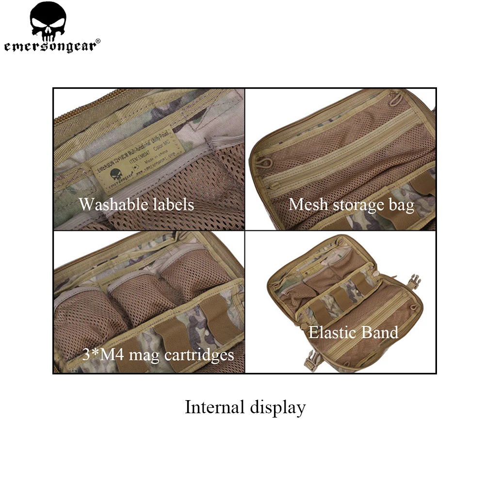 EMERSON GEAR Drop Pouch тактический Молл многофункциональная сумка для свалок военный