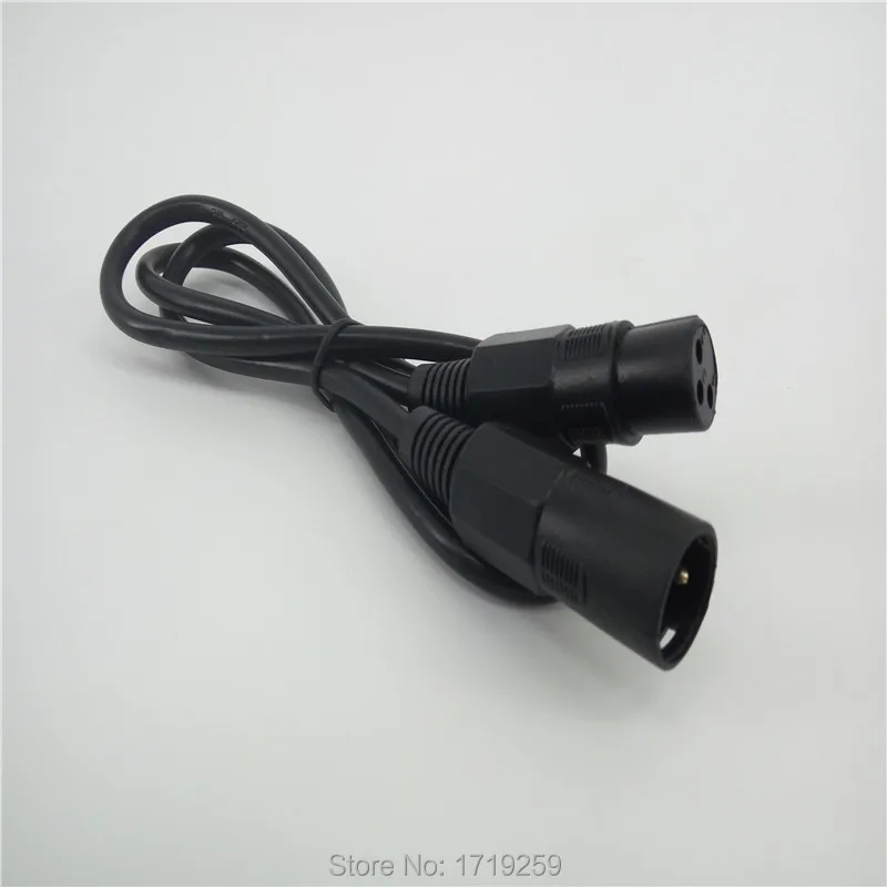 Fast Shipping 20 pieces 1m DMX Cables three core cable LED Par Light