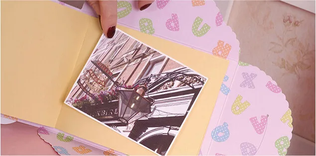 Eno поздравление Мини Фотоальбом книга винтажные Фотоальбомы для семьи/детей дешевый маленький карманный альбом
