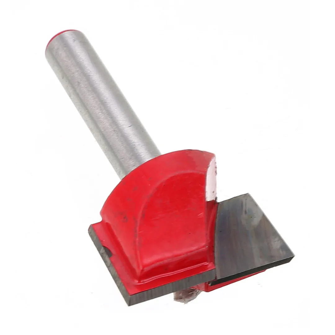 

1pc Quality 22mm Wood Bottom Surface Cleaning Router Bit Tungsten Steel CNC Router Milling Cutter Tool 6mm Shank For Woodworking