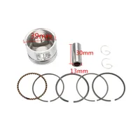 GOOFIT 39 мм поршень в сборе для GY6 49cc 50cc 139qmb Taotao Baja Jonway Лэнс скутер K082-010