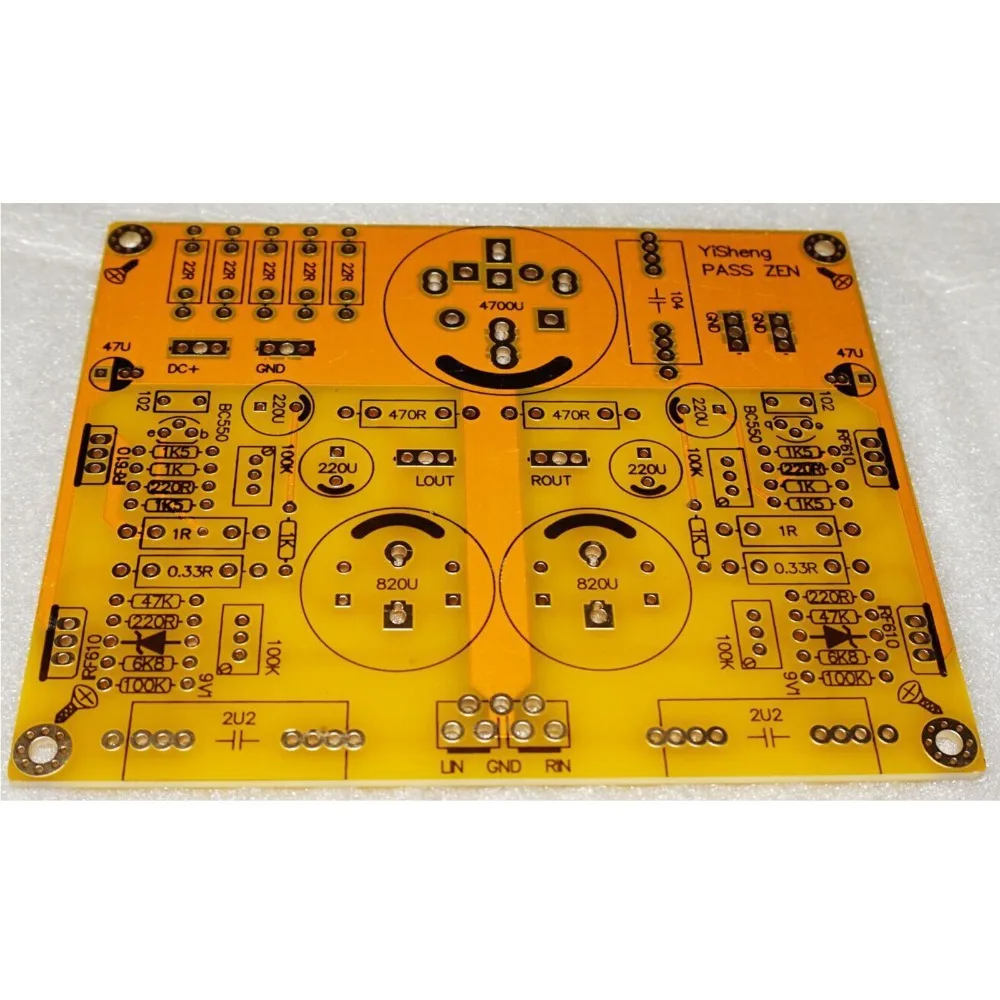 PCB для PASS ZEN усилитель наушников класса A 5 Вт постоянный ток 24 В|Усилители