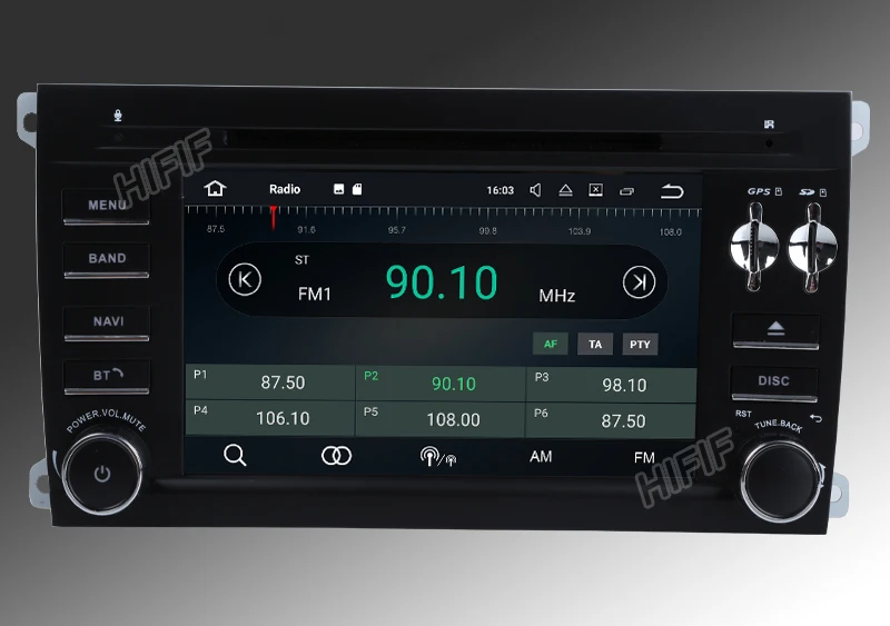 Perfect Android 8.0 Ocat Core 7 inch Car DVD player For Porsche Cayenne 2003 2004 2005 2006 2007 2008 2009 2010 car Radio GPS Navigation 18