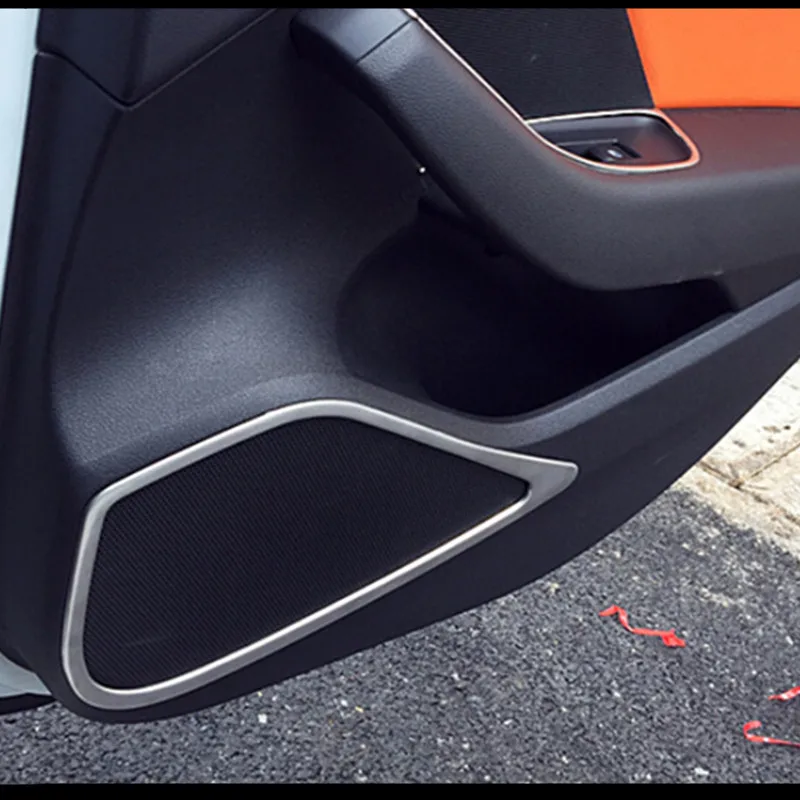 Car-Door-Stereo-Speakers-frame-decorative-cover-trim-4pcs-for-Audi-A3-8V-Stainless-steel-Car