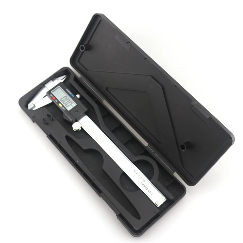 Vente 0.01mm précision LCD numérique Vernier pied à coulisse 150mm 6 pouces acier inoxydable micromètre étriers Micrometro Paquimetro