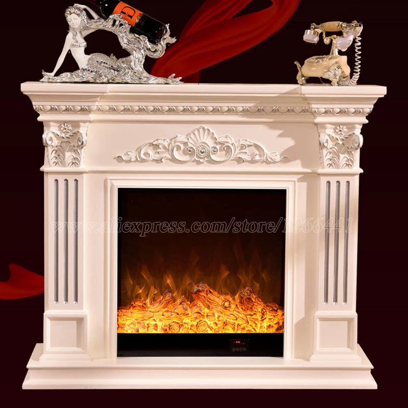 living room decorating warming fireplace wooden mantel ...