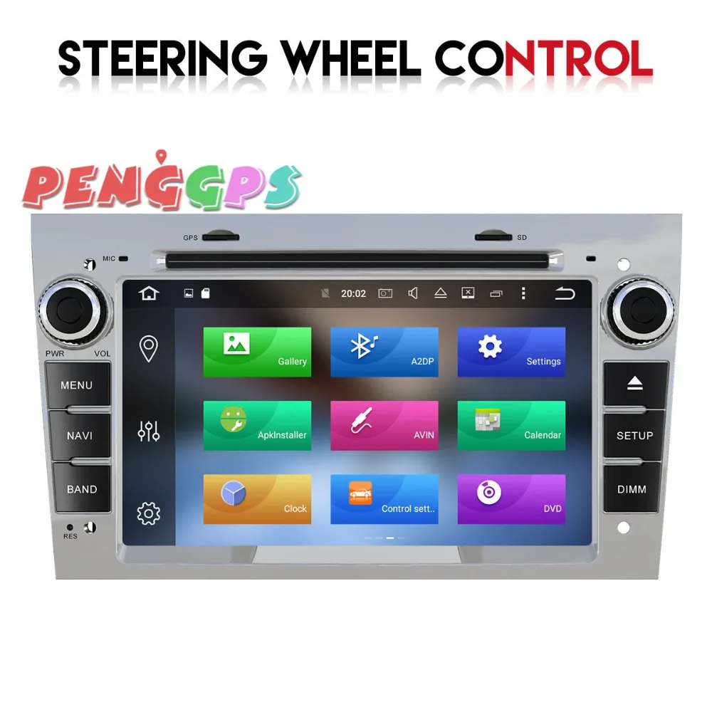 Perfect Android 8.0 Car Radio DVD Player GPS Navigation for Opel Astra H G J Antara VECTRA ZAFIRA Vauxhall Car Stereo Audio Multimedia 4
