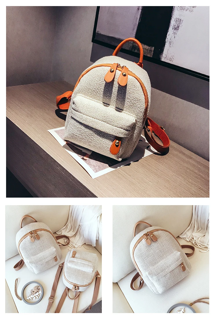 Pequena e Bonita Casual de Ombro para Meninas Mochila Feminina Bolsa Adolescentes 29 Mochila feminina pequena e bonita, bolsa casual