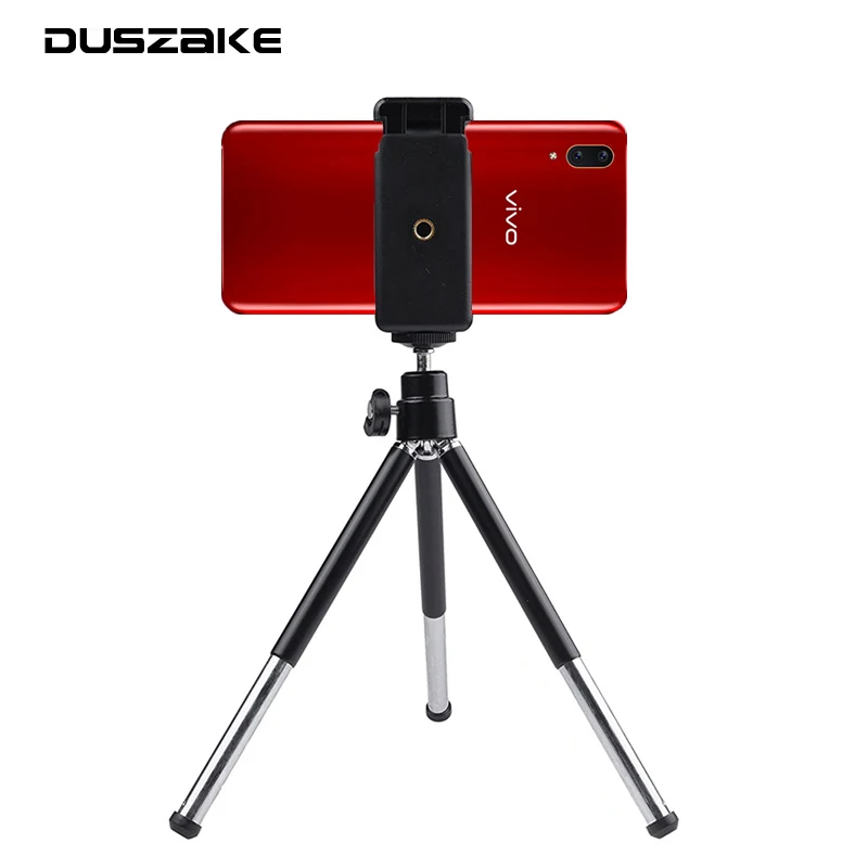 Алюминиевый мини штатив DUSZAKE DT4 для iPhone камеры телефона Xiaomi Samsung|Штативы| |