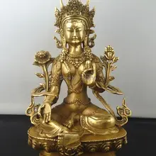 Старый Тибет Тибетский Бронзовый Ваджрасаттва Дордже sempa статуя