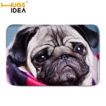 HUGSIDEA мопса маты противоскользящим ковер коврик Творческий Лента коврики дома прихожей коврик 40*59 см