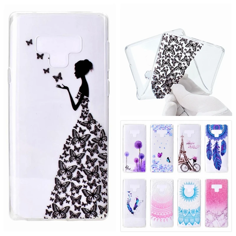 

Note 9 Soft Slim TPU Case on sFor Samsung Galaxy Note 9 Case Cute Silicone Phone Cases Coque For Samsung Galaxy Note9 Back Cover