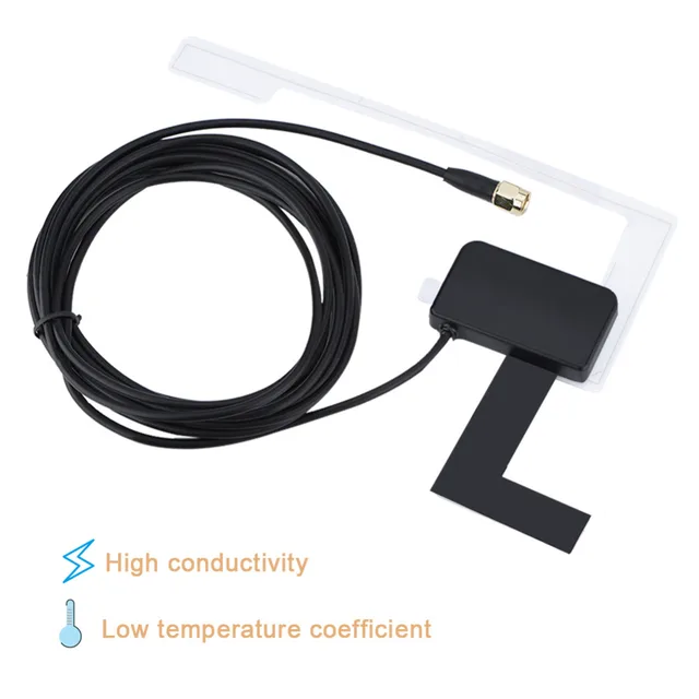 Portable AM/FM SMA DAB/DAB+ Digital Radio Antenna Receiver Mini USB Port for Car Android System