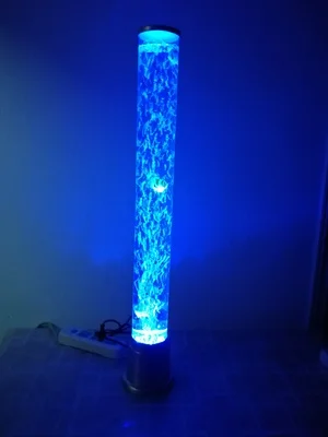 Jellyfish lamp Water column light Feng Shui column Colorful automatic color change - Цвет: 88 cm tall. Colorful