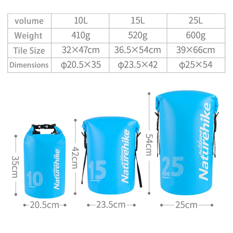 Новинка 250D PVC 5L 10L 20L водонепроницаемая сумка рюкзак компрессионный мешок для