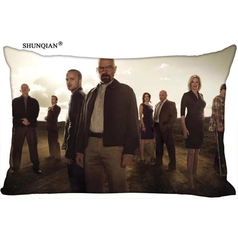 3 На заказ Breaking Bad печатная наволочка домашняя гостиная подушка прямоугольная шелковая наволочка две стороны больше размера - Цвет: 3
