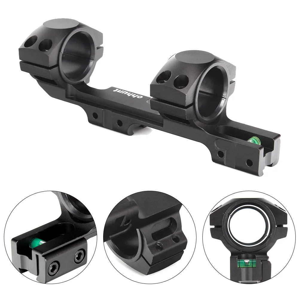 الصيد 11 مللي متر بندقية Riflescope جبل 25.4 مللي متر/30 مللي متر ثنائية الاتجاه تعويض خواتم 3/8 \