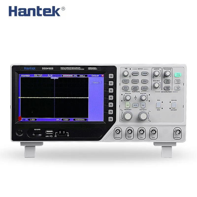 

Hantek Oscilloscope Portable DSO4102S 2 Channels 100MHz USB Oscilloscopes Handheld LCD Digital Osciloscopio Diagnostic-tool