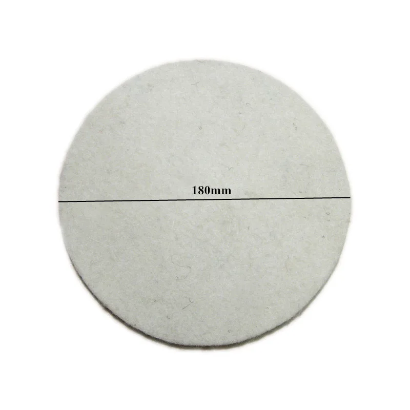 1pc 7" 7inch 180mm Fine Densed Wool Polishing Buffing Pads Car Polish