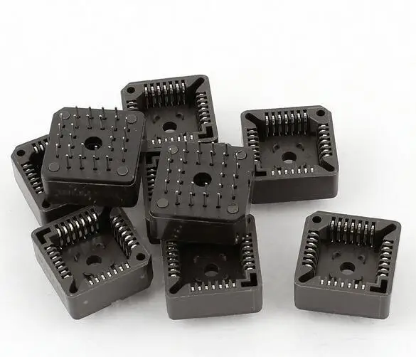 

10 шт., квадратные розетки PLCC28P PLCC 28Pin DIP